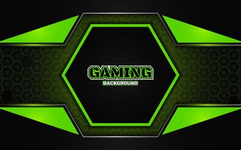 Green Background Gaming Logo Designevo Game Logo Maker With Massive