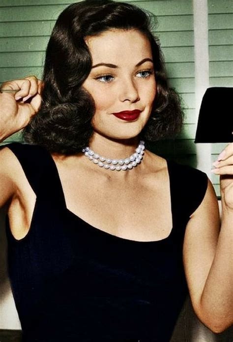 Gene Tierney Old Hollywood Stars Old Hollywood Glamour Golden Age Of Hollywood Vintage