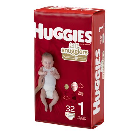 Huggies Lil Snugglers Diapers Size 1 32 Count Diapers Meijer