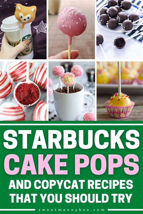 19 Starbucks Cake Pops And Inspired Recipes Sweet Money Bee