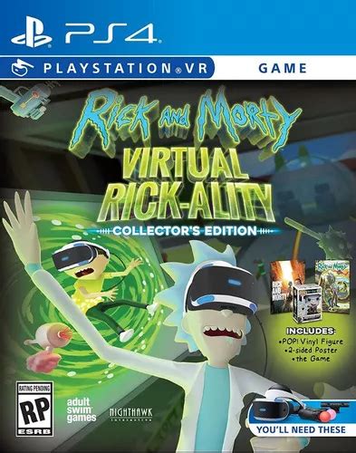 Rick And Morty Virtual Rickality Collectors Ed Vr Ps4 Dakmor Mercadolibre