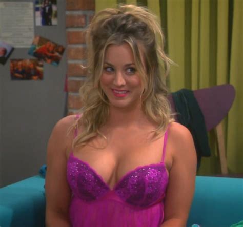 Pop Minute Kaley Cuoco Lingerie Couch Big Bang Theory Photos Photo 5