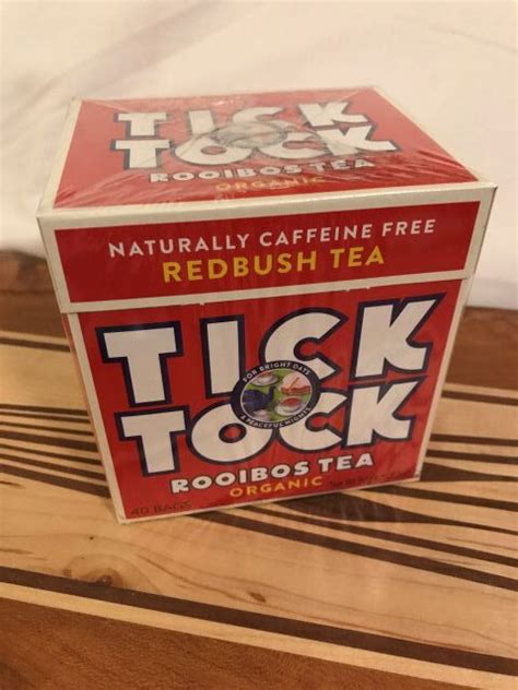 Tick Tock Organic Roobus Tea Box Of 40 Bags