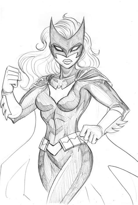 Batwoman Sketch By Lucianovecchio On Deviantart