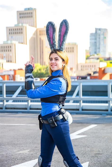 Officer Judy Hopps Police Uniform Cosplay Zootopia Cartoon Etsy