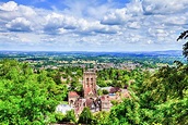 Great Malvern Priory in Malvern, Worcestershire, England Photograph by ...