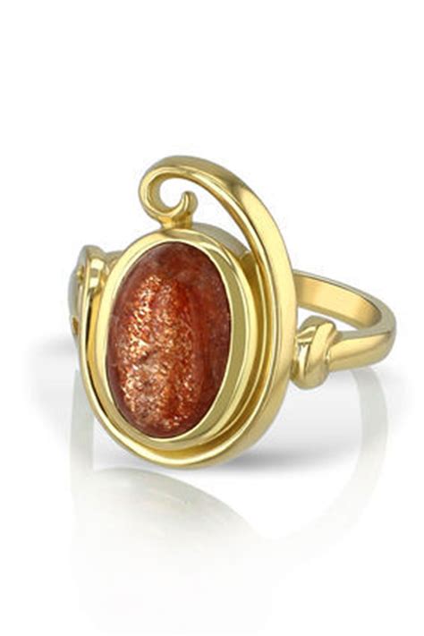 Sunstone Harpersbazaaruk Unique Gemstone Engagement Rings Gemstone Rings Unique Gemstones