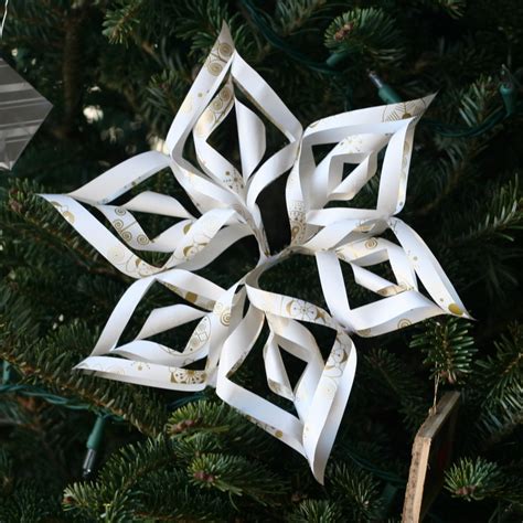 Paper Snowflake Stars La Casa De Crafts