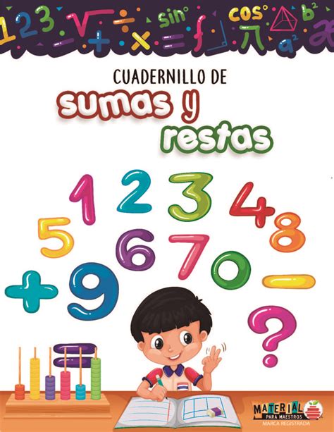 A Child Is Reading A Book While Surrounded By Numbers And Maths On The