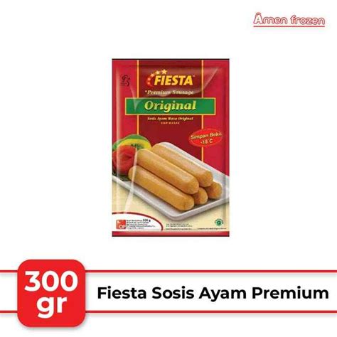 Jual Fiesta Sosis Daging Ayam Original 300 Gr Halal Shopee Indonesia