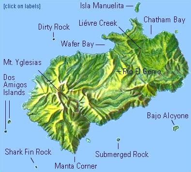 Cocos Island Costa Rica Topography Map Sexiezpix Web Porn