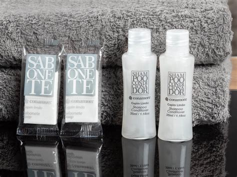 Amenities Conamore Mini Sabonetes Shampoos E Hidratantes Em Frascos E