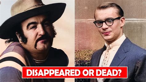 Celebrity Disappearances That Cant Be Explained Youtube