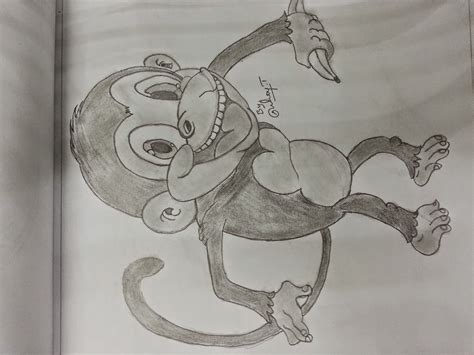 A Cute Monkey Pencil Drawing Beautiful Pencil Drawings Pencil