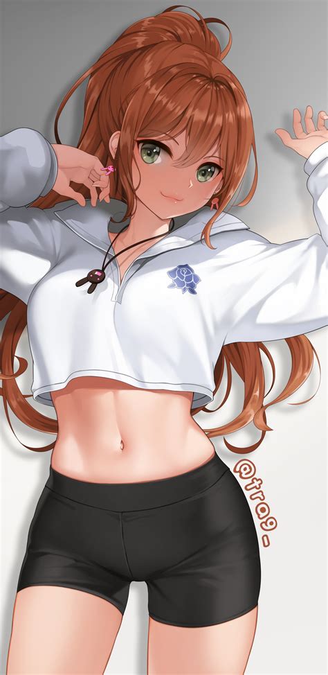 Download 1440x2960 Wallpaper Anime Girl Redhead