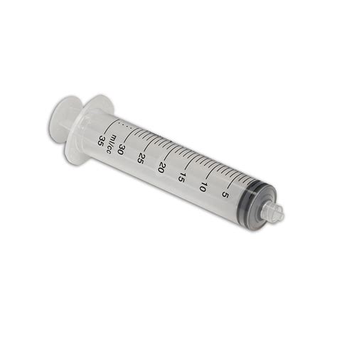 How to use syringe in a sentence. LUER SYRINGE, 35ML - VATA
