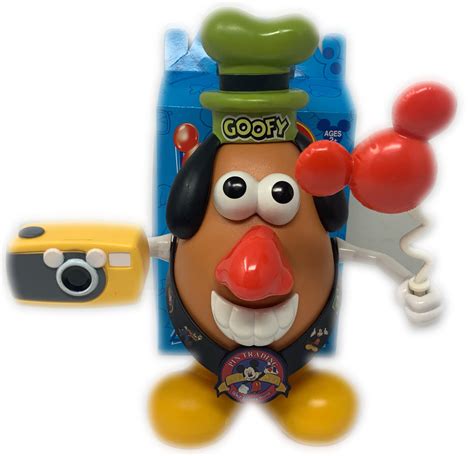 Disney Exclusive Mr Potato Head Goofy Full Accessories Wdw Resorts Rare