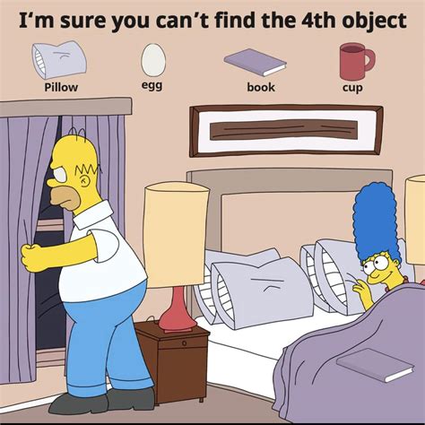 4th Object Simpsons Im Sure You Cant Find The 4th Object Know