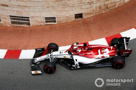 7 Kimi Räikkönen Alfa Romeo C38 In Monte Carlo 2019 Fp1 Alfa Romeo