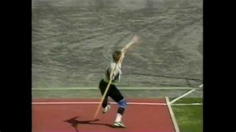 If you throw a ball straight up into the air its motion is only vertical. javelin throw,lateral and back ,slow motion part 2 - YouTube