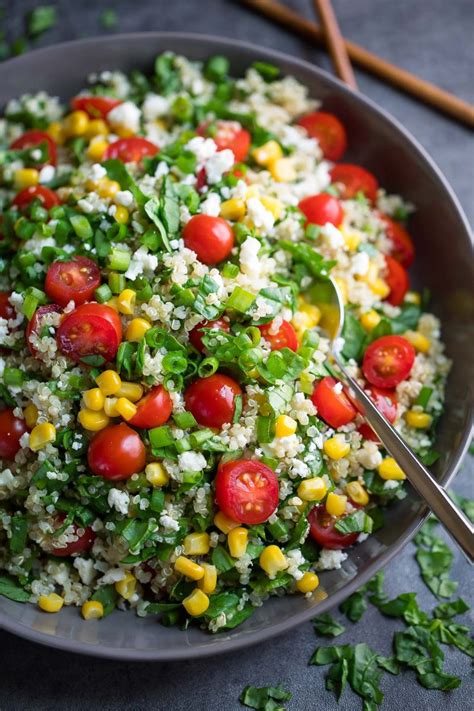 The Best Ideas For Quinoa Spinach Salad Best Recipes Ideas And