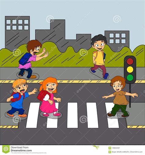 Safety is the must things for everywhere. Road Safety Illustration Vector Art Logo Template And ...