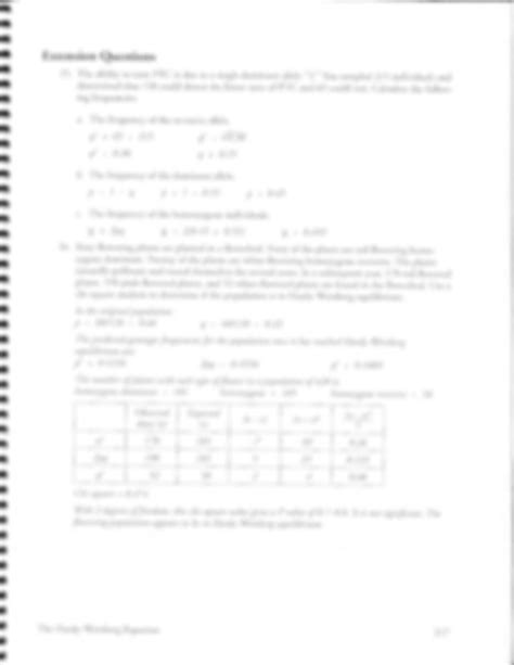 Pogil activities for ap biology answer key hardy weinberg. 10.3.U1 The Hardy-Weinberg Equation-S_POGIL_KEY.pdf - The ...