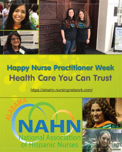 Happy Nurse Practitioner Week Alabama National Association Of