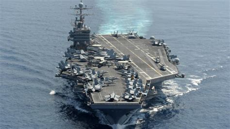 Step Aboard The Nimitz Class Aircraft Carrier A Reason For Us Navy