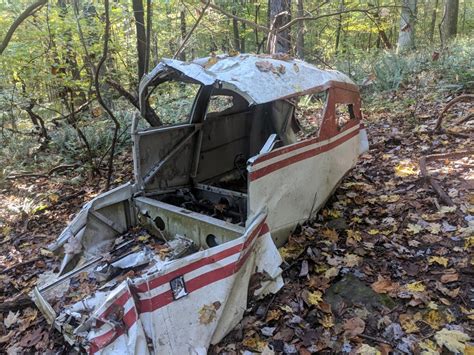 Plane Crash In A Forest Urbanexploration