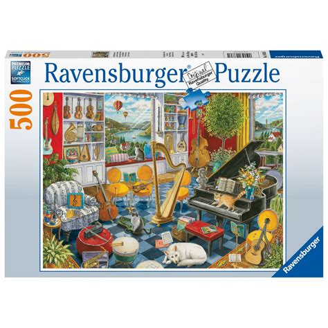 Ravensburger Puzzle 500 Piece The Music Room Toys Caseys Toys