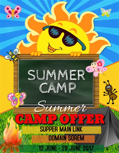 Copy Of Summer Camp Postermywall