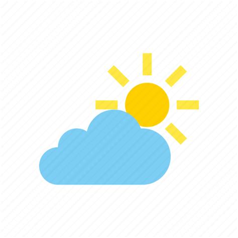 Weather Partly Cloudy Icon Download On Iconfinder