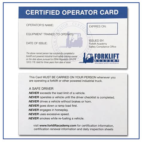 Forklift Training Template Free Forklift Truck Assessment Template
