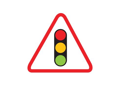 Traffic Light Ahead Sign Clipart Best