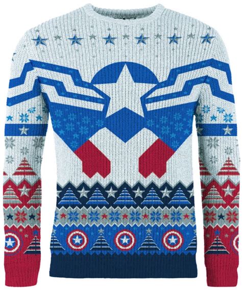 Buy Your Captain America Christmas Sweater Free Shipping Merchoid