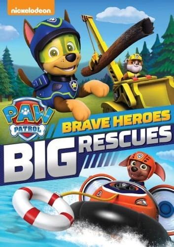 Paw Patrol Brave Heroes Big Rescues Dvd