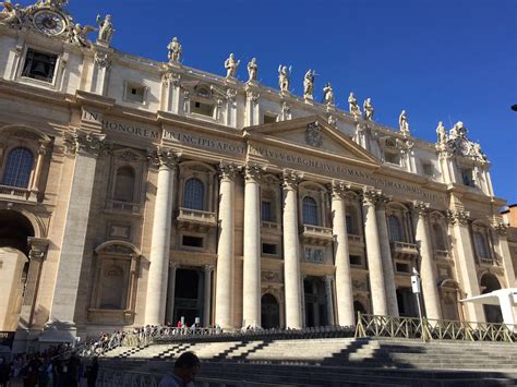 St Peters Basilica At The Vatican Spiritual Travels