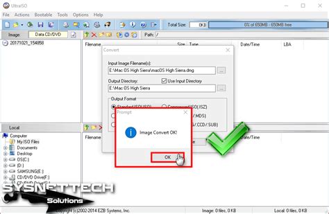 How To Convert Dmg To Iso On Windows 10 Sysnettech Solutions