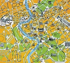 Map Of Rome Tourist Attractions, Sightseeing & Tourist Tour With Rome ...