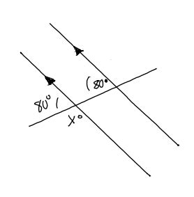 Finding The Measure Of An Angle Given Parallel Lines Geometry