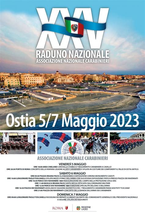 Ad Ostia Il Xxv Raduno Nazionale Dei Carabinieri In Congedo Ostia Newsgo