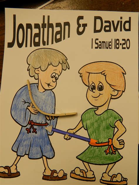 Hands On Bible Teacher Best Friends David And Jonathan