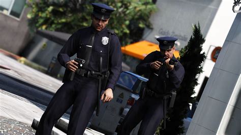 Improved Vanilla Lspd Male Cops Los Santos Police Department Gta5