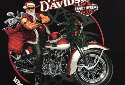 Harley Davidson Christmas Wallpaper Hd Wallpaper For Desktop And Gadget