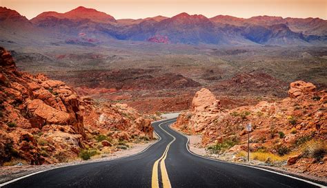 Highway Through Valley Of Fire State Park Nevada 2048x1181 Wallpapers