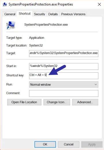 How To Create System Restore Point Shortcut In Windows 10