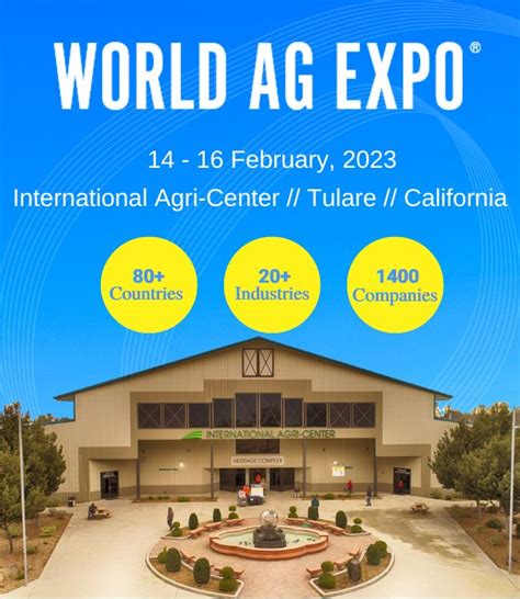 World Ag Expo Exhibitor List 2023 Bizprospex