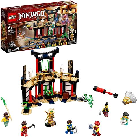 Lego Nin Jago Legacy Tournament Of Elements 71735 Temple Toy Building