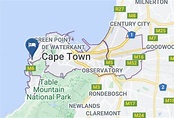 Les Cascades De Bantry Bay Map - City Of Cape Town - Western Cape
